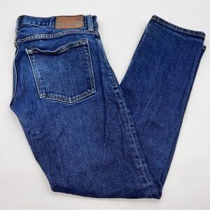 J. Crew Style Men's 484 Stretch Slim Fit Mid Rise Dark Wash Size W30/L30